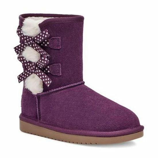 Koolaburra by UGG Victoria Dots Girls' Short Winter Boots Aster Purple Koolaburra By UGG Victoria Dots Girls' Short Winter Boots Aster Purple -Koolaburra shop unnamed file 1004