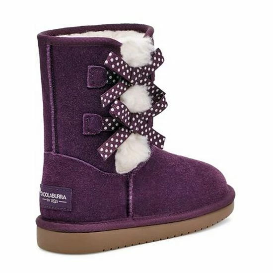 Koolaburra by UGG Victoria Dots Girls' Short Winter Boots Aster Purple Koolaburra By UGG Victoria Dots Girls' Short Winter Boots Aster Purple -Koolaburra shop unnamed file 1006