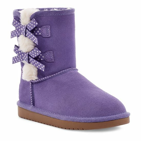Koolaburra by UGG Victoria Dots Girls' Short Winter Boots Aster Purple Koolaburra By UGG Victoria Dots Girls' Short Winter Boots Aster Purple -Koolaburra shop unnamed file 1010