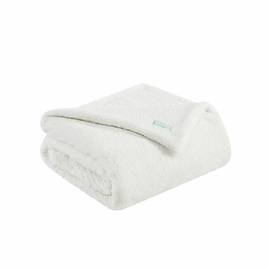 Koolaburra by UGG Shae Faux Fur Kids Throw Kb White Koolaburra By UGG Shae Faux Fur Kids Throw Kb White -Koolaburra shop unnamed file 1043