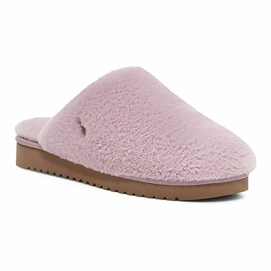 Koolaburra by UGG Pomi Women's Faux-Fur Slippers Elderberry Koolaburra By UGG Pomi Women's Faux-Fur Slippers Elderberry -Koolaburra shop unnamed file 1054