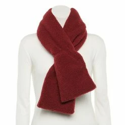Women's Koolaburra By UGG Sherpa Pull Through Scarf Ivory -Koolaburra shop unnamed file 1058