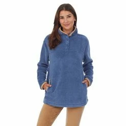 Women's Koolaburra By UGG Sherpa Pullover With Faux Suede Trim Black -Koolaburra shop unnamed file 1070