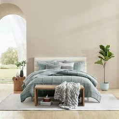 Koolaburra By UGG Yosha Comforter Set With Shams Wild Dove -Koolaburra shop unnamed file 1164