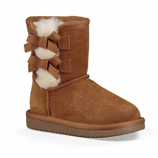Koolaburra By UGG Victoria Toddler Girls' Short Winter Boots Shadow Purple 2 Koolaburra By UGG Victoria Toddler Girls' Short Winter Boots Shadow Purple - Image 2