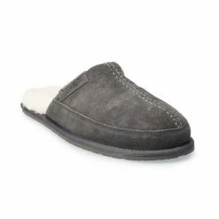 Koolaburra By UGG Kolson Men's Suede Scuff Slippers Stone Gray