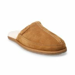 Koolaburra By UGG Kolson Men's Suede Scuff Slippers Stone Gray -Koolaburra shop unnamed file 1213