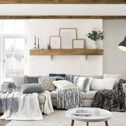 Koolaburra By UGG Candice Faux Fur Throw Chocolate -Koolaburra shop unnamed file 128