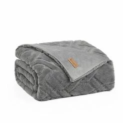 Koolaburra By UGG Candice Faux Fur Throw Chocolate -Koolaburra shop unnamed file 131