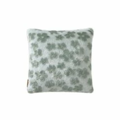 Koolaburra By UGG Fleur Faux Fur Throw Pillow Aqua Gray -Koolaburra shop unnamed file 1361