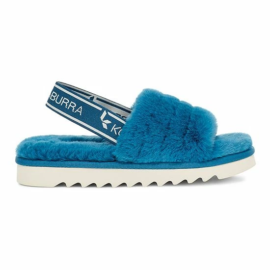 Koolaburra By UGG Fuzz'n Girls' Slide Sandals Montana Grape 2 Koolaburra By UGG Fuzz'n Girls' Slide Sandals Montana Grape - Image 2