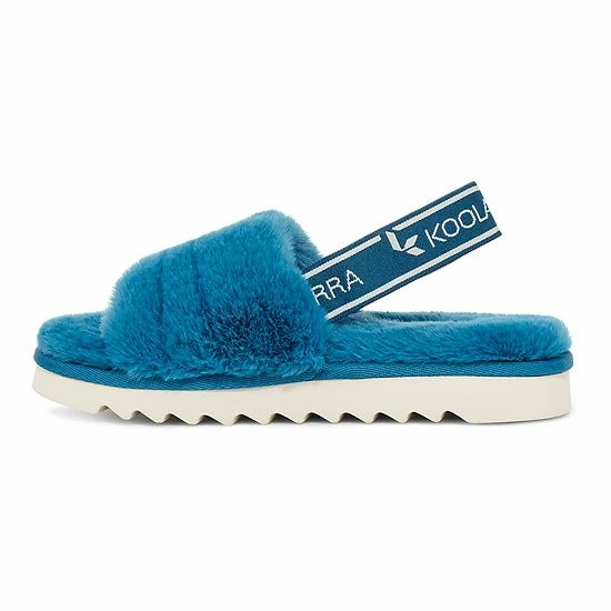 Koolaburra By UGG Fuzz'n Girls' Slide Sandals Montana Grape 3 Koolaburra By UGG Fuzz'n Girls' Slide Sandals Montana Grape - Image 3