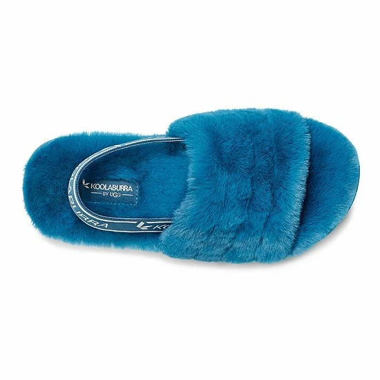 Koolaburra By UGG Fuzz'n Girls' Slide Sandals Montana Grape 5 Koolaburra By UGG Fuzz'n Girls' Slide Sandals Montana Grape - Image 5