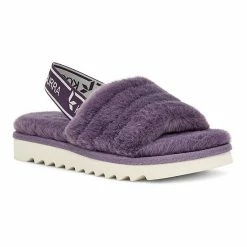 Koolaburra By UGG Fuzz'n Girls' Slide Sandals Montana Grape 25 Koolaburra By UGG Fuzz'n Girls' Slide Sandals Montana Grape -Koolaburra shop unnamed file 1452