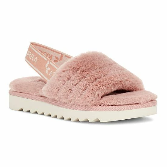 Koolaburra By UGG Fuzz'n Girls' Slide Sandals Montana Grape 13 Koolaburra By UGG Fuzz'n Girls' Slide Sandals Montana Grape - Image 13
