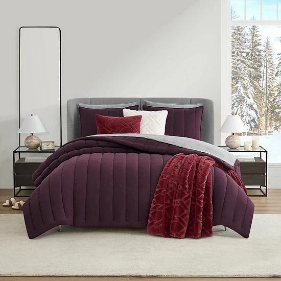 Koolaburra By UGG Koolawash Channel Comforter Set With Shams Seagrass 1 Koolaburra By UGG Koolawash Channel Comforter Set With Shams Seagrass