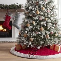 Koolaburra By UGG Jasper Faux Fur Tree Skirt Wild Dove -Koolaburra shop unnamed file 1592