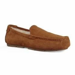 Koolaburra By UGG Tipton Men's Suede Slippers Chocolate Brown -Koolaburra shop unnamed file 276