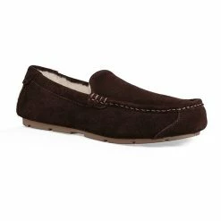 Koolaburra By UGG Tipton Men's Suede Slippers Chocolate Brown -Koolaburra shop unnamed file 278
