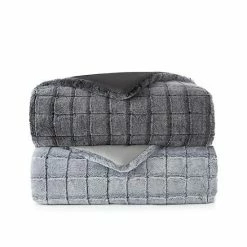 Koolaburra By UGG Izzel Faux Fur Comforter Set With Shams Cocoa Gray -Koolaburra shop unnamed file 345