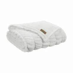 Koolaburra By UGG Batya Faux Fur Throw Kb White