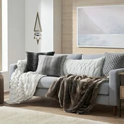 Koolaburra By UGG Batya Faux Fur Throw Kb White -Koolaburra shop unnamed file 390