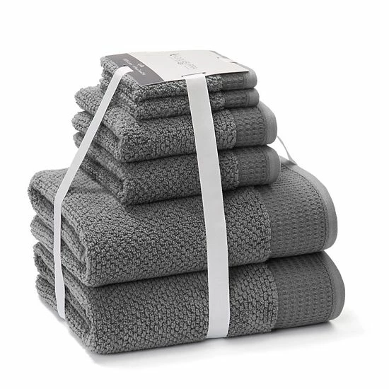 Koolaburra by UGG Lyla 6pc Towel Set White Koolaburra By UGG Lyla 6pc Towel Set White -Koolaburra shop unnamed file 394
