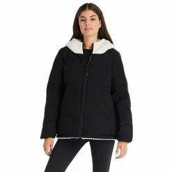 Women's Koolaburra By UGG Reversible Sherpa Puffer Jacket Black 14 Women's Koolaburra By UGG Reversible Sherpa Puffer Jacket Black -Koolaburra shop unnamed file 430