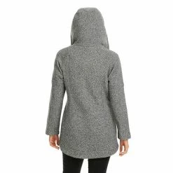 Women's Koolaburra By UGG Hooded Fleece Coat Salt Pepper 12 Women's Koolaburra By UGG Hooded Fleece Coat Salt Pepper -Koolaburra shop unnamed file 436