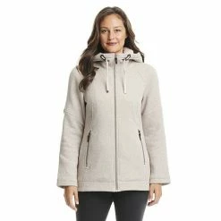Women's Koolaburra By UGG Hooded Fleece Coat Salt Pepper 15 Women's Koolaburra By UGG Hooded Fleece Coat Salt Pepper -Koolaburra shop unnamed file 439