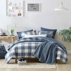 Koolaburra By UGG Koolawash Comforter Set With Shams Captains Blue Stripe -Koolaburra shop unnamed file 44