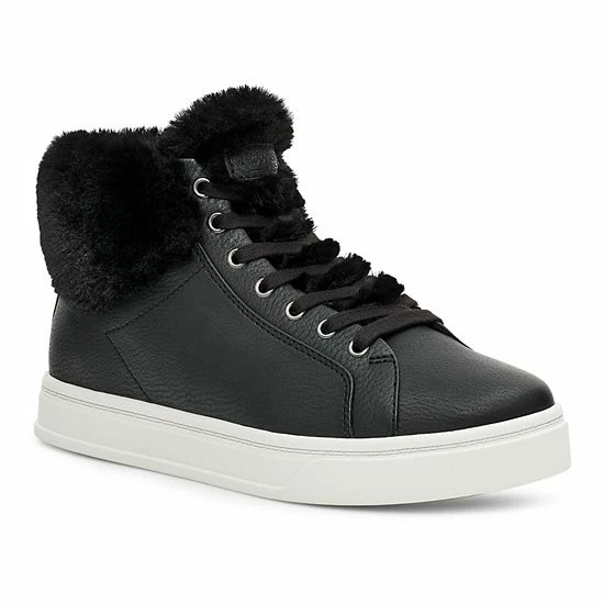 Koolaburra by UGG Sundell Fuzz Women's High-Top Sneakers Black Koolaburra By UGG Sundell Fuzz Women's High-Top Sneakers Black -Koolaburra shop unnamed file 518