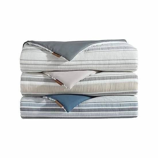 Koolaburra By UGG Ursa Comforter Set With Shams Blue Mirage 4 Koolaburra By UGG Ursa Comforter Set With Shams Blue Mirage - Image 4