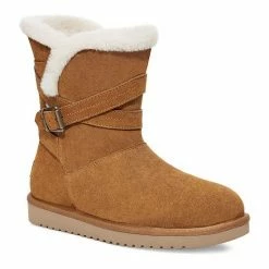 Koolaburra By UGG Delene Women's Suede Winter Boots Chestnut -Koolaburra shop unnamed file 607