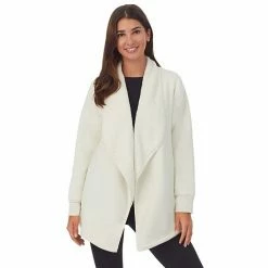 Women's Koolaburra By UGG Microfleece & Sherpa Open Cardigan Blue 5 Women's Koolaburra By UGG Microfleece & Sherpa Open Cardigan Blue -Koolaburra shop unnamed file 656