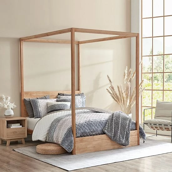 Koolaburra by UGG Aribel Quilt Set with Shams Silver Koolaburra By UGG Aribel Quilt Set With Shams Silver -Koolaburra shop unnamed file 677