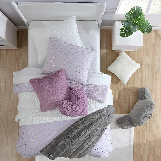 Koolaburra by UGG Tabitha Kids Comforter Set with Shams Kb White Koolaburra By UGG Tabitha Kids Comforter Set With Shams Kb White -Koolaburra shop unnamed file 706