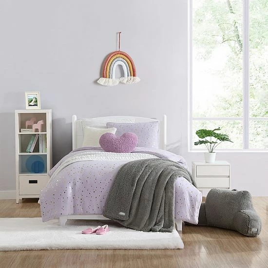 Koolaburra by UGG Tabitha Kids Comforter Set with Shams Kb White Koolaburra By UGG Tabitha Kids Comforter Set With Shams Kb White -Koolaburra shop unnamed file 709