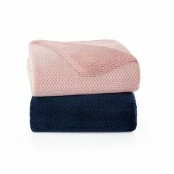Koolaburra By UGG Pina Sherpa Plush Throw Rose Smoke -Koolaburra shop unnamed file 770