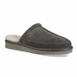Koolaburra By UGG Bordon Men's Slippers Stone Gray -Koolaburra shop unnamed file 800