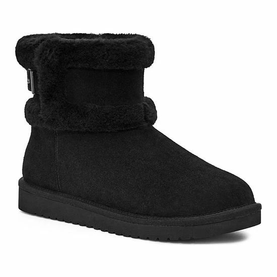 Koolaburra By UGG Barlee Mini Women's Winter Boots Plum 8 Koolaburra By UGG Barlee Mini Women's Winter Boots Plum - Image 8