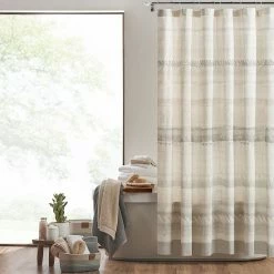 Koolaburra By UGG Thea Shower Curtain Birch