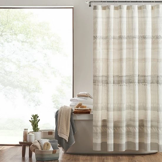 Koolaburra by UGG Thea Shower Curtain Birch Koolaburra By UGG Thea Shower Curtain Birch -Koolaburra shop unnamed file 856