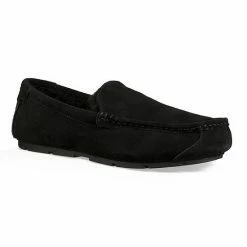 Koolaburra By UGG Tipton Men's Suede Slippers Black -Koolaburra shop unnamed file 875