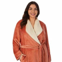 Plus Size Koolaburra By UGG Plush Wrap Robe Cafe Creme -Koolaburra shop unnamed file 887