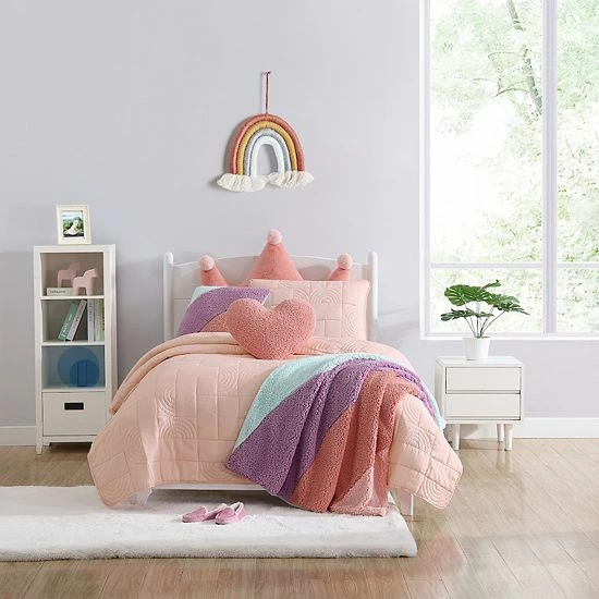 Koolaburra By UGG Lulu Kids Quilt Canal Blue 6 Koolaburra By UGG Lulu Kids Quilt Canal Blue - Image 6