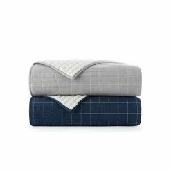 Koolaburra By UGG Sander Quilt Set With Shams Navy -Koolaburra shop unnamed file 908