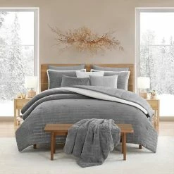 Koolaburra By UGG Dezi Comforter Set With Shams Steeple -Koolaburra shop unnamed file 99